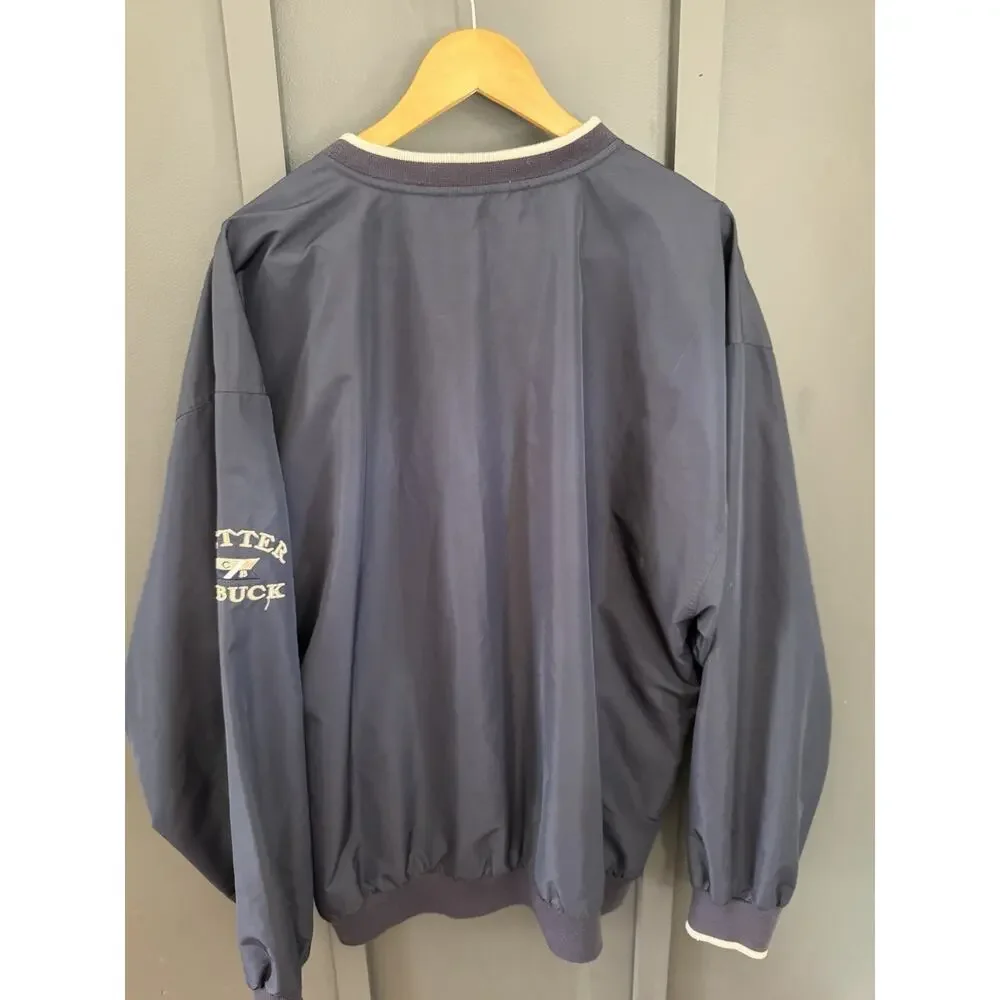 Cutter & Buck Windtec Crewneck Pullover Windbreaker Men’s XXL Has Small Logo VTG